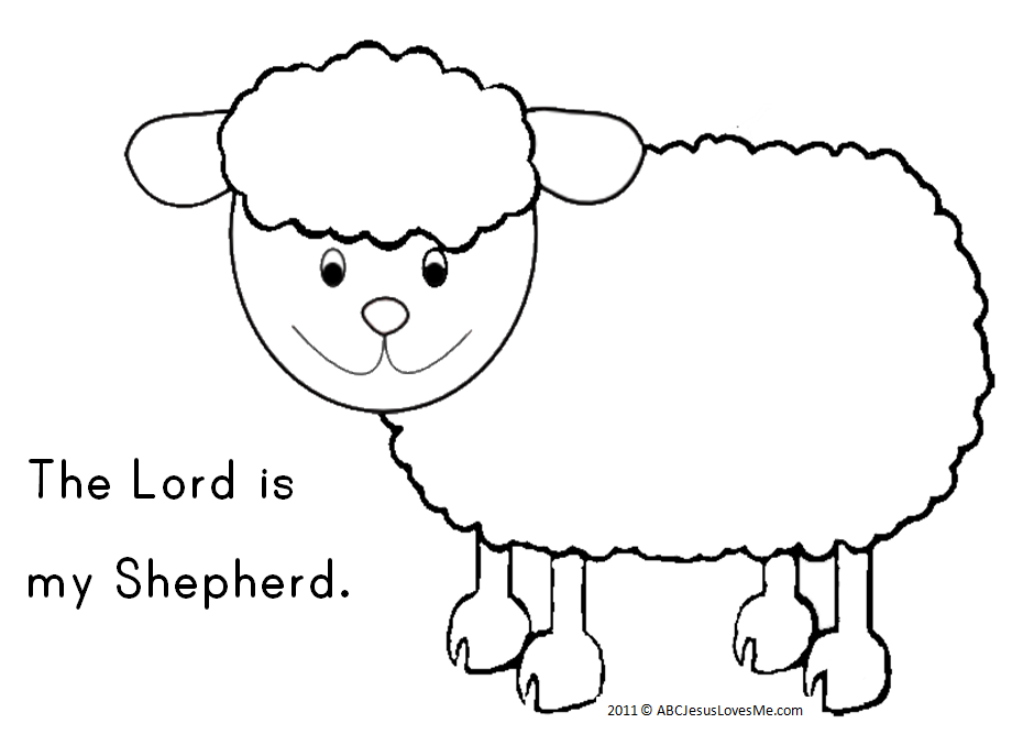 Jesus is My Shepherd Psalm 23 ABC Jesus Loves Me